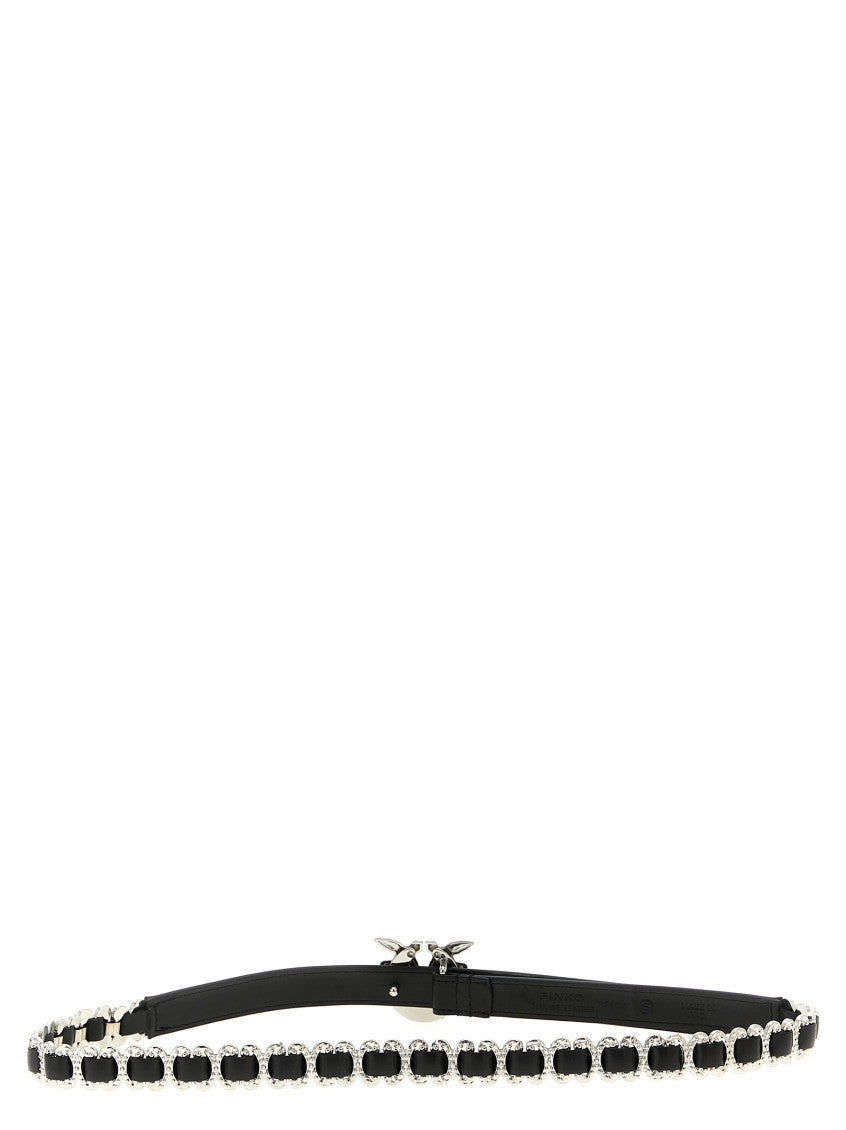 Black 'Love Birds' belt 2