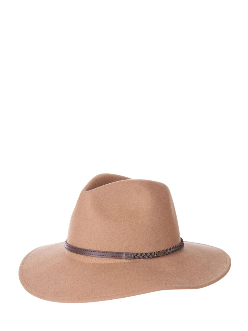 Camel Brown Fedora Hat 1