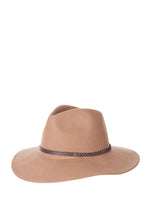 Camel Brown Fedora Hat 1