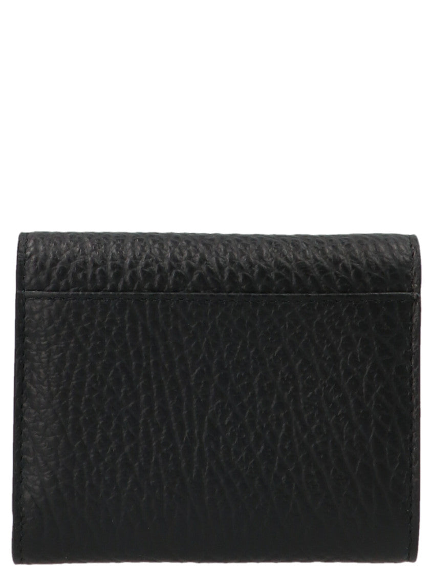 Black Four-stitch Trifold Wallet 2