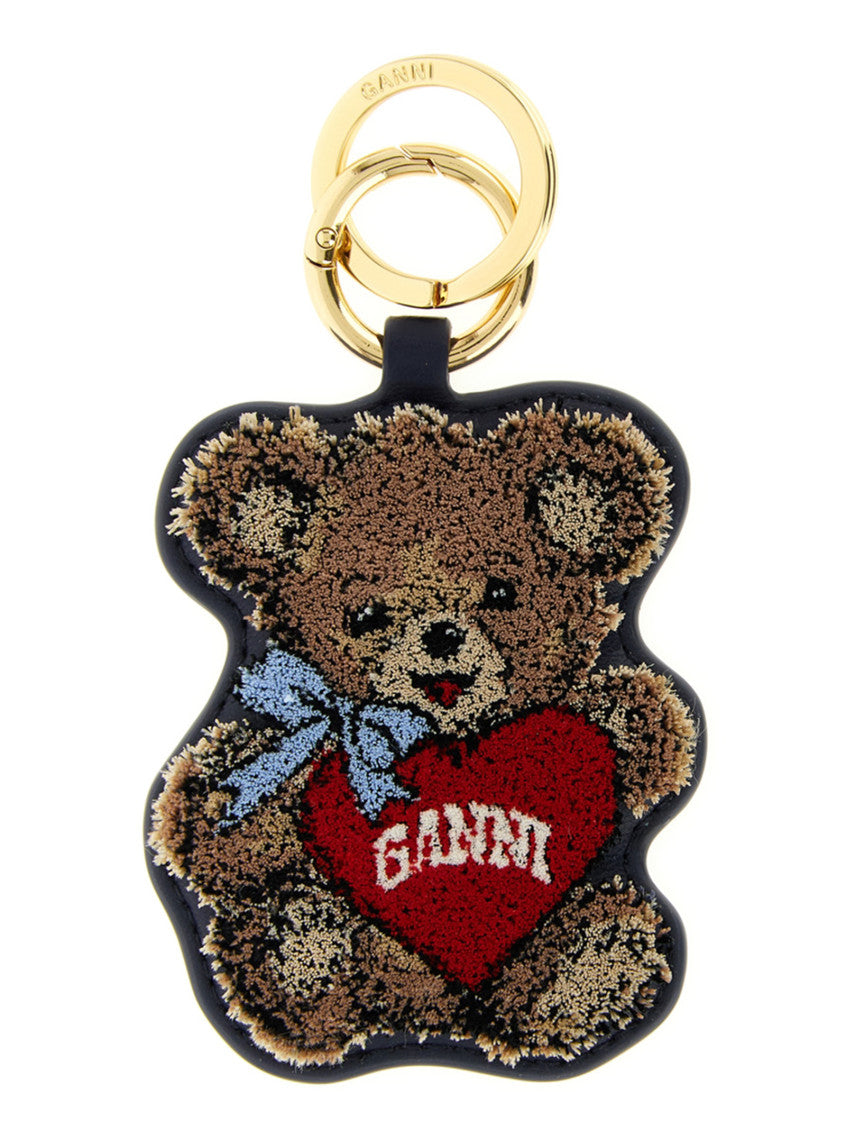 Multicolor Bear Charm Keyring 1