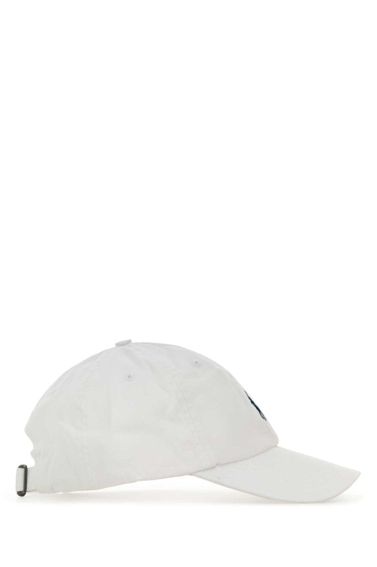 White Logo Baseball Cap 2