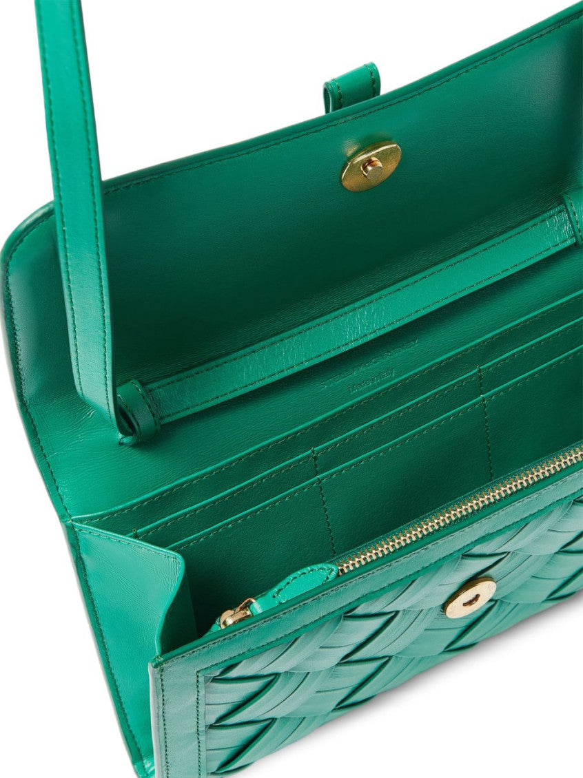 Green Braided Wallet 4