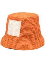 Orange Le Bob Ficiu Bucket Hat 1