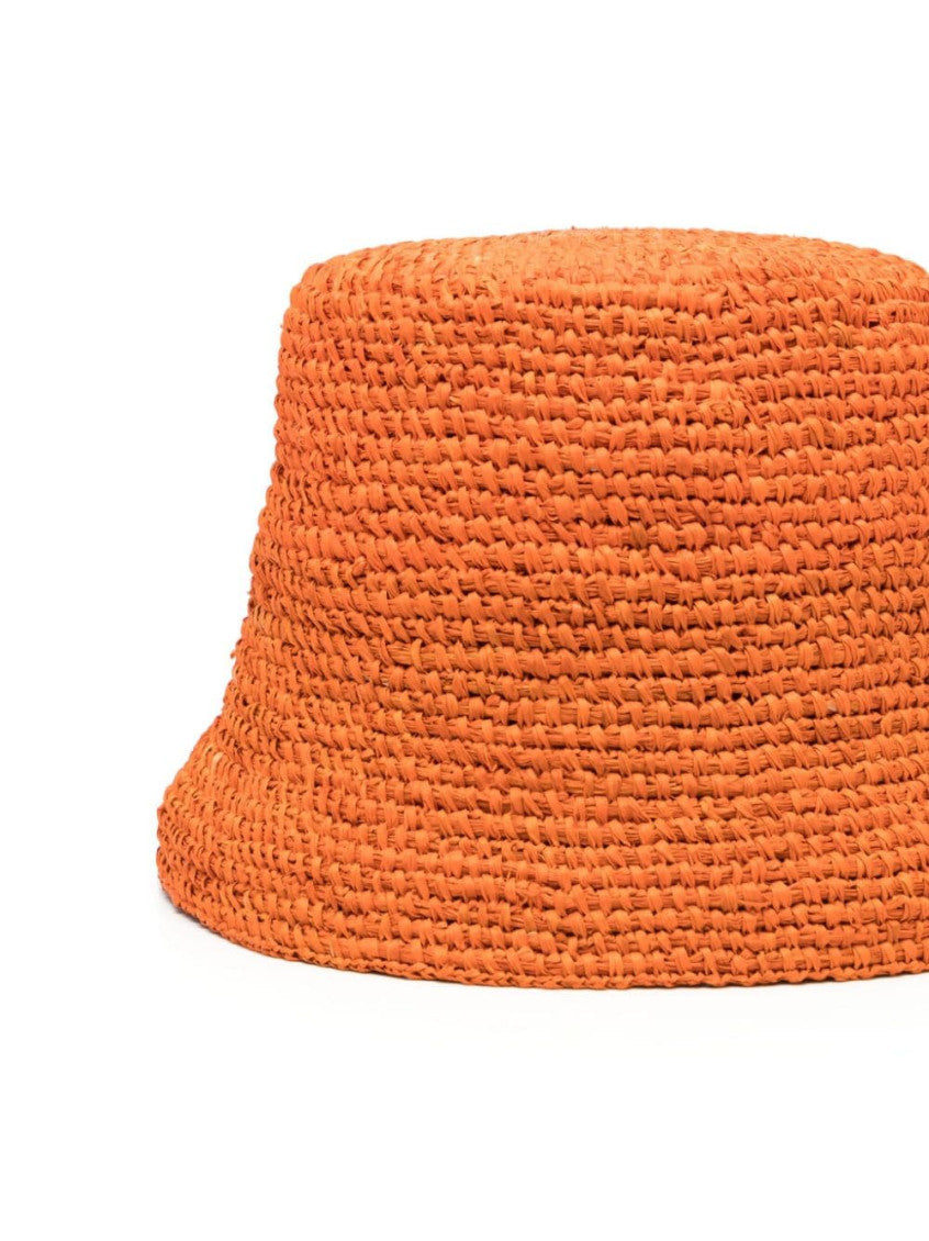 Orange Le Bob Ficiu Bucket Hat 2