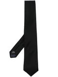 Black Solid Tie 1