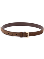 Brown Logo Tip Belt 1