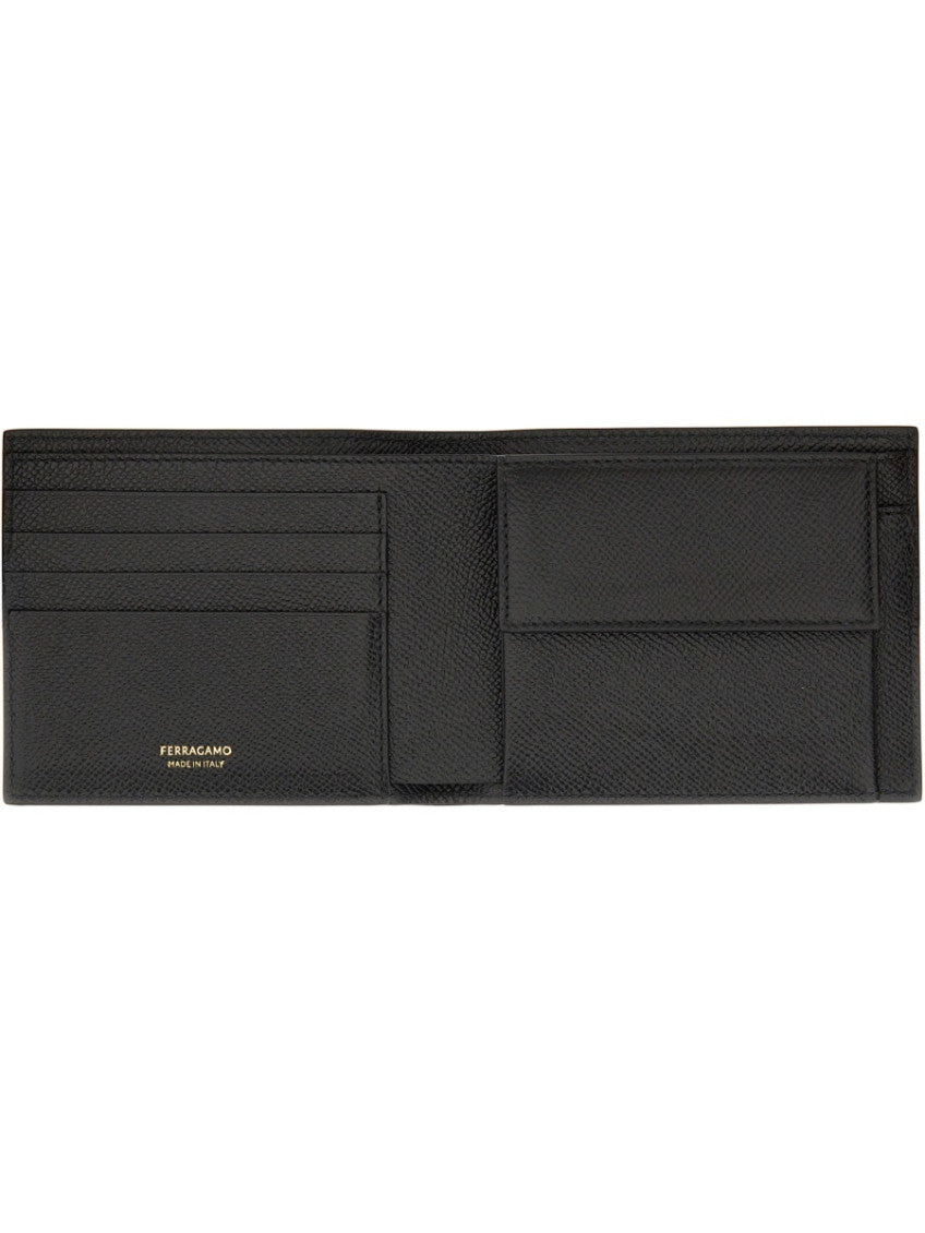 Black Gancini Logo Wallet 3