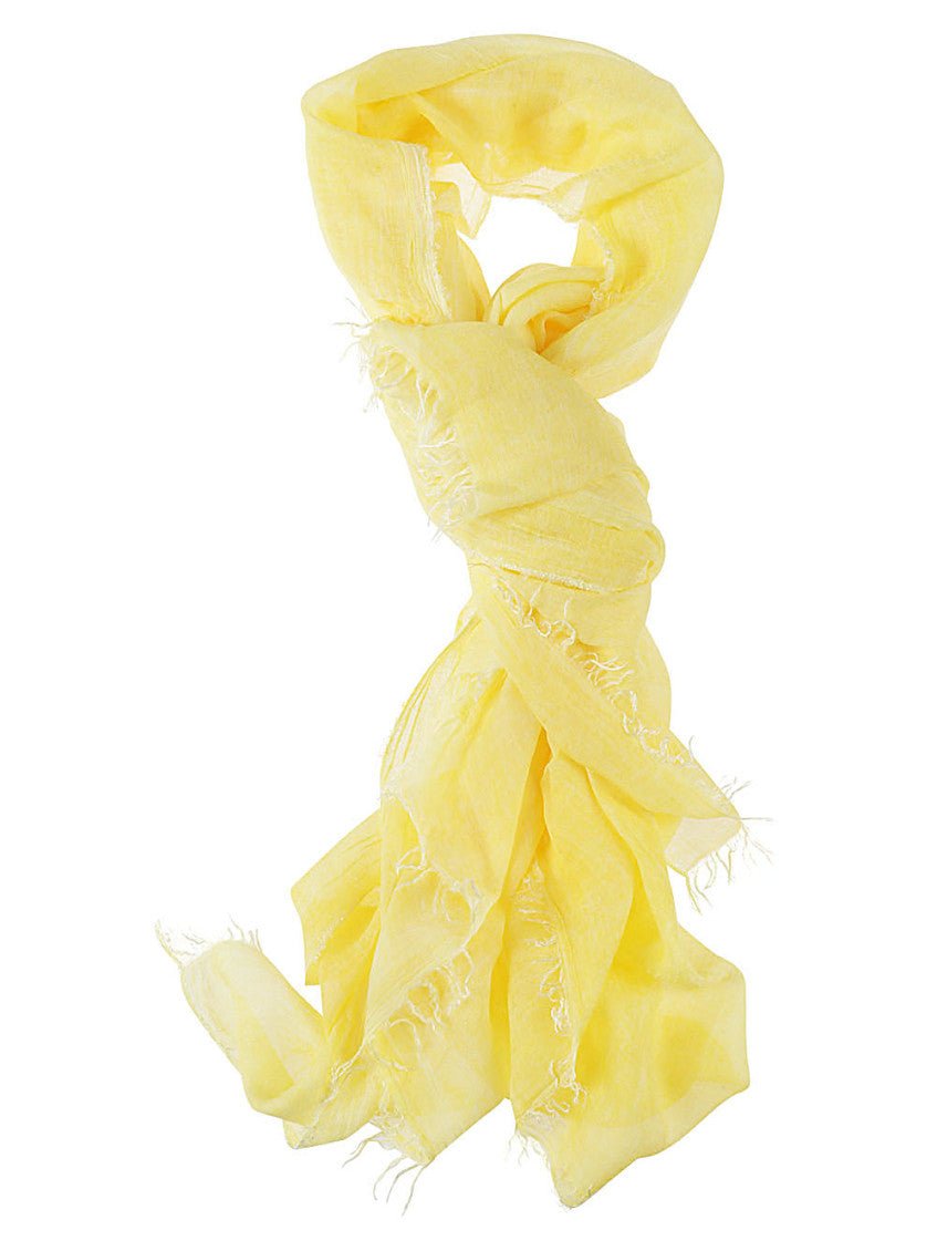 Yellow Solid Scarf 1