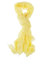 Yellow Solid Scarf 1