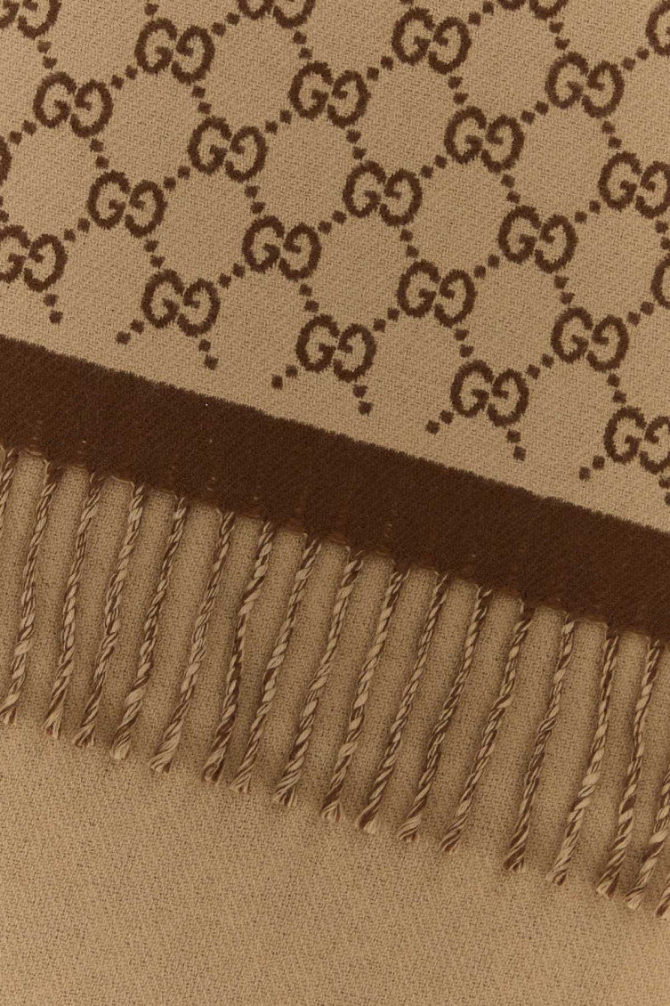 Beige Logo Scarf 2