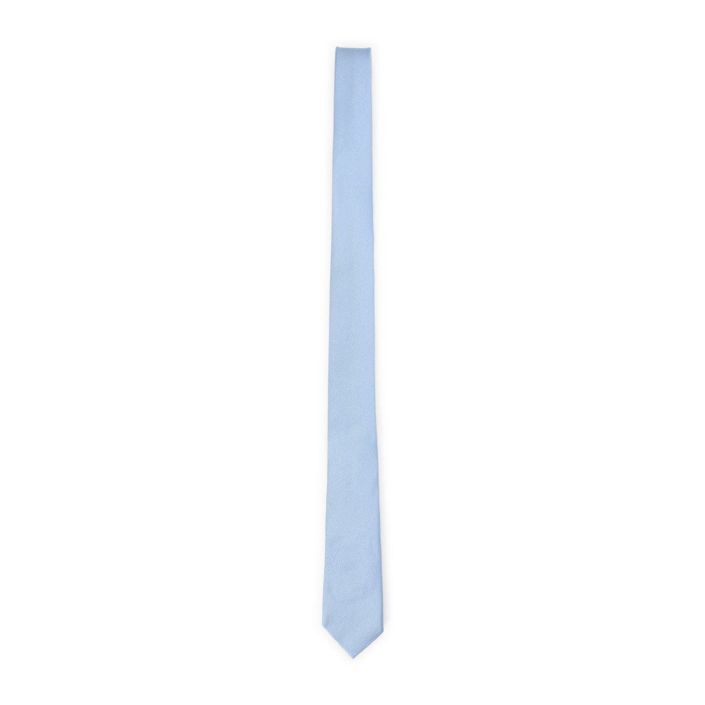Blue Textured Tie 1