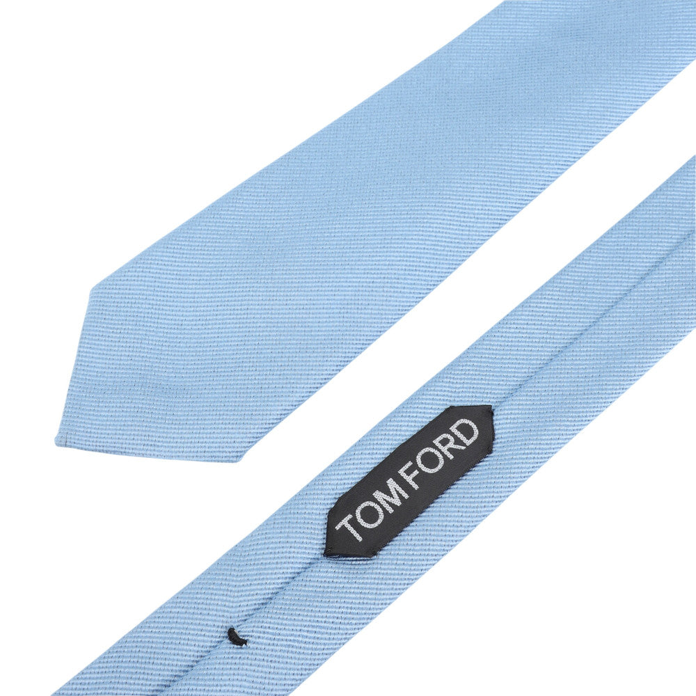 Blue Textured Tie 2