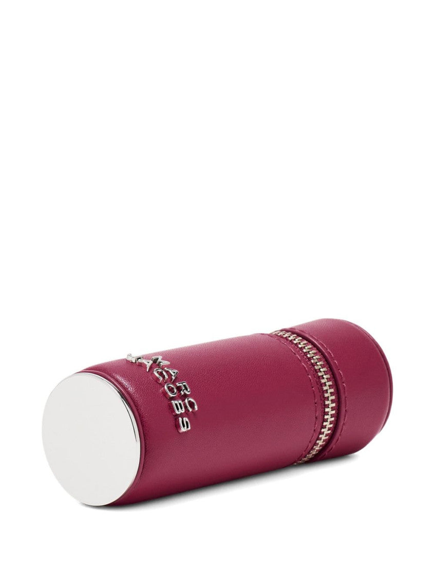Dark Pink Logo Bag Charm 2