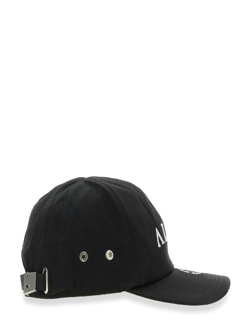 Black Logo Baseball Hat 3