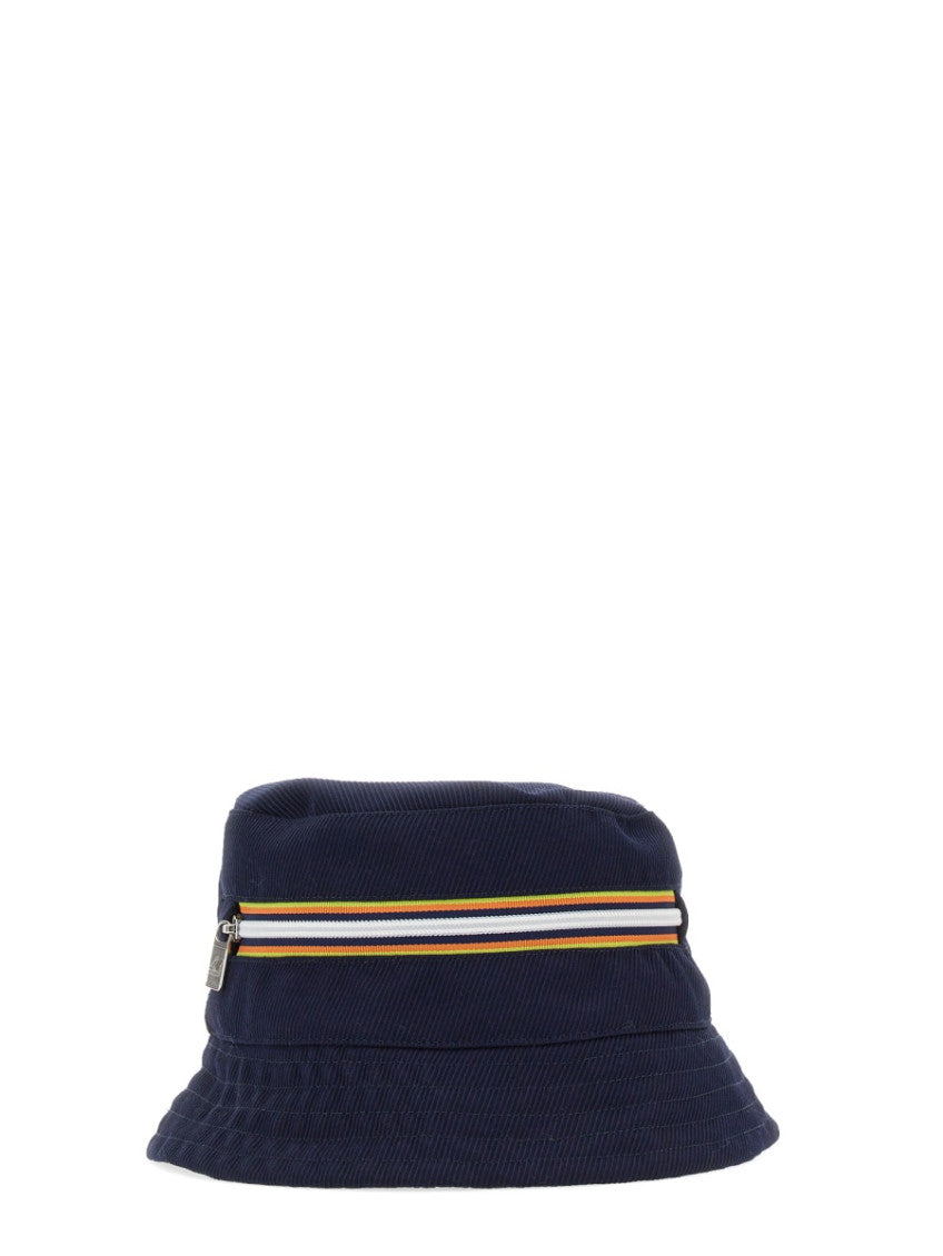 Navy Blue Solid Bucket Hat 1