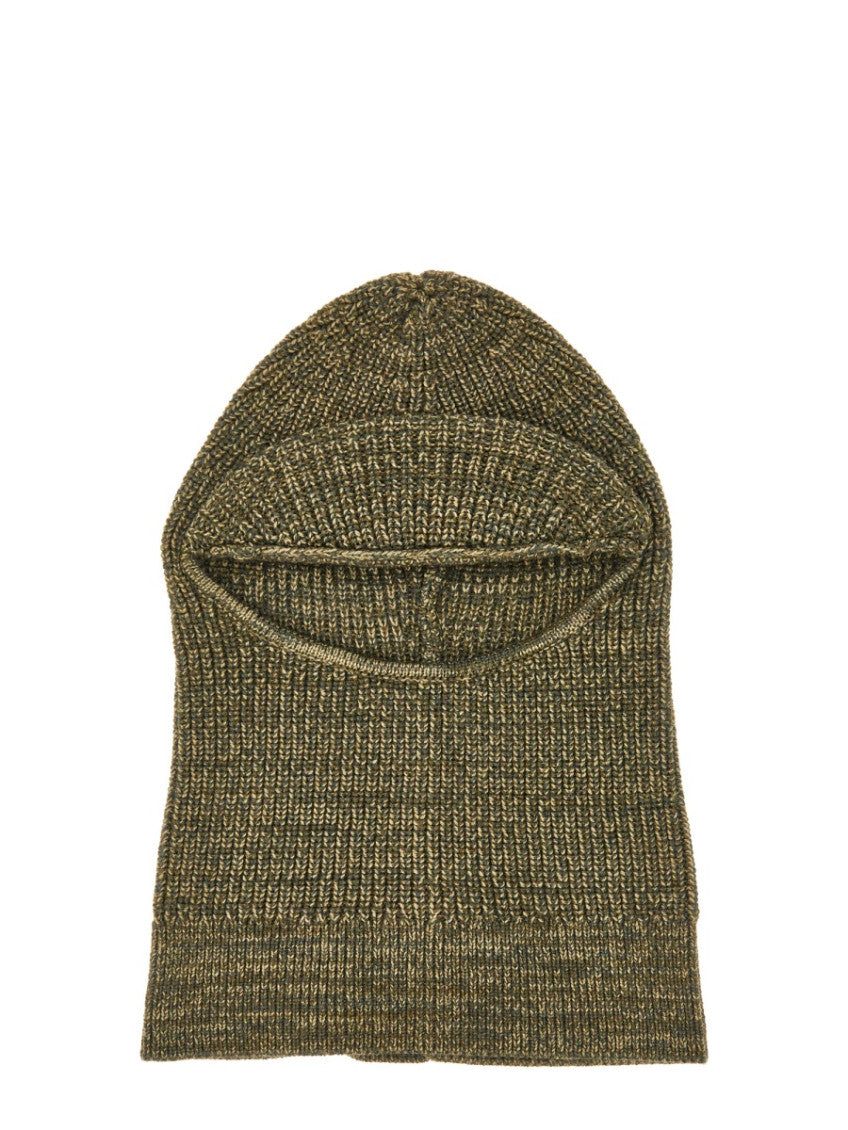 Khaki Knitted Beanie Hat 1