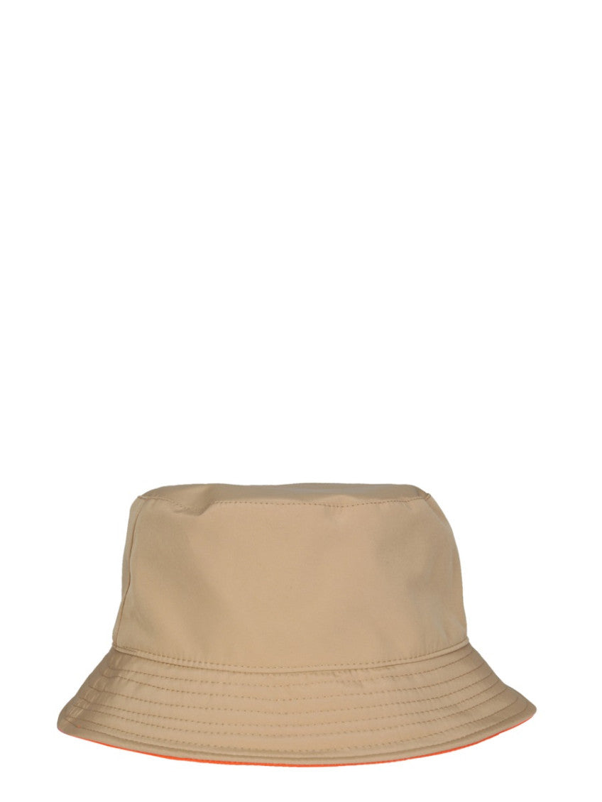 Multicolor Two-Tone Solid Bucket Hat 3