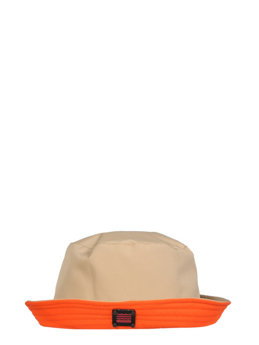 Multicolor Two-Tone Solid Bucket Hat 4