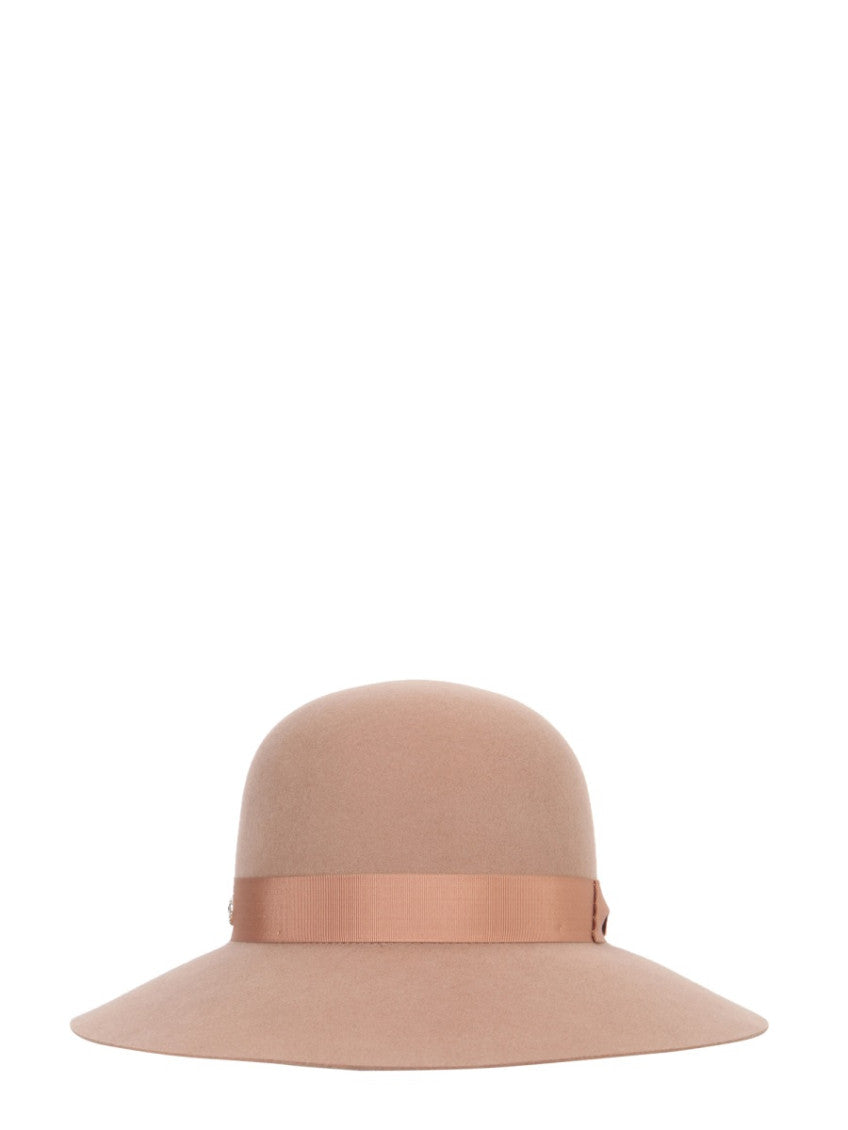 Brown Read Solid Summer Hat 2