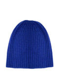 Blue Textured Beanie Hat 1