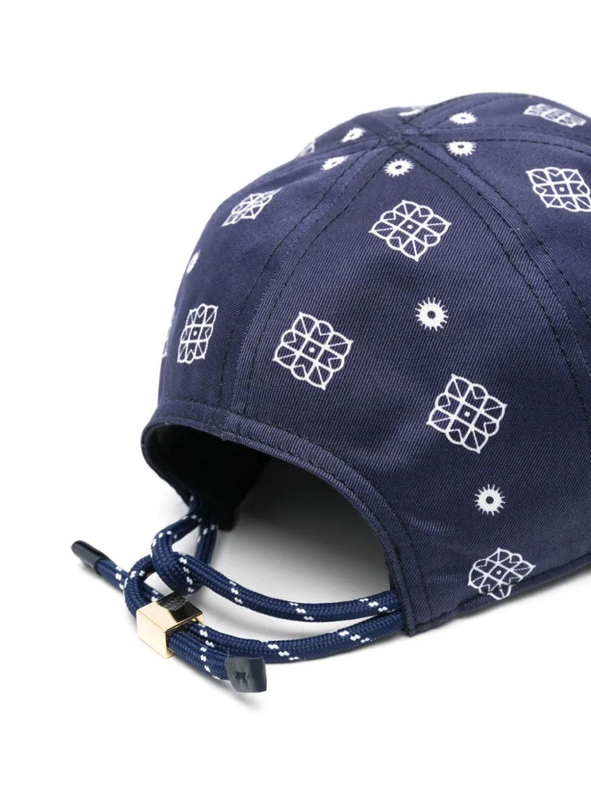 Blue Drill Printed Baseball Hat 2