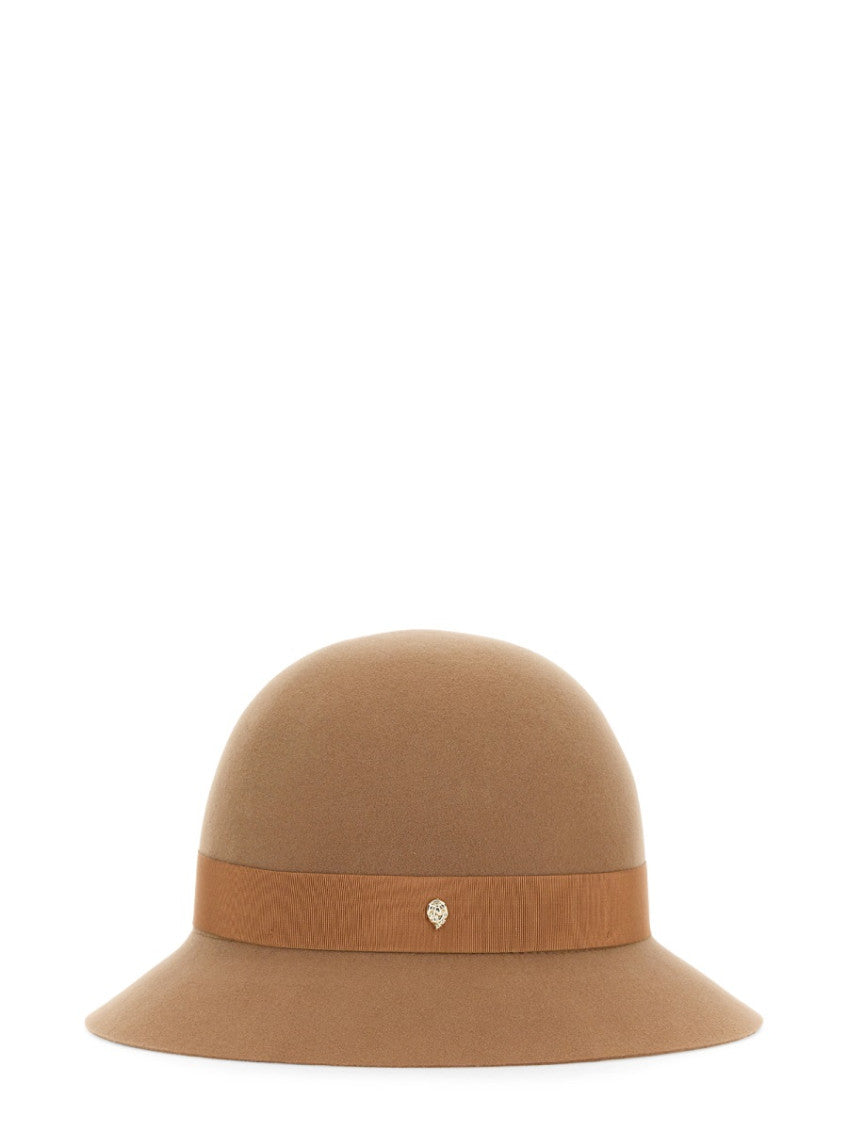 Beige Solid Bucket Hat 4