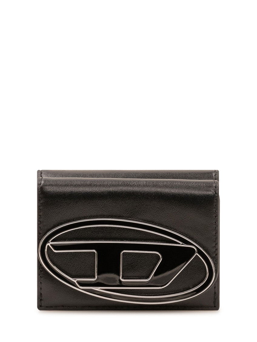 Black Solid Logo Wallet 1