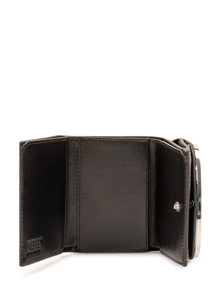 Black Solid Logo Wallet 2