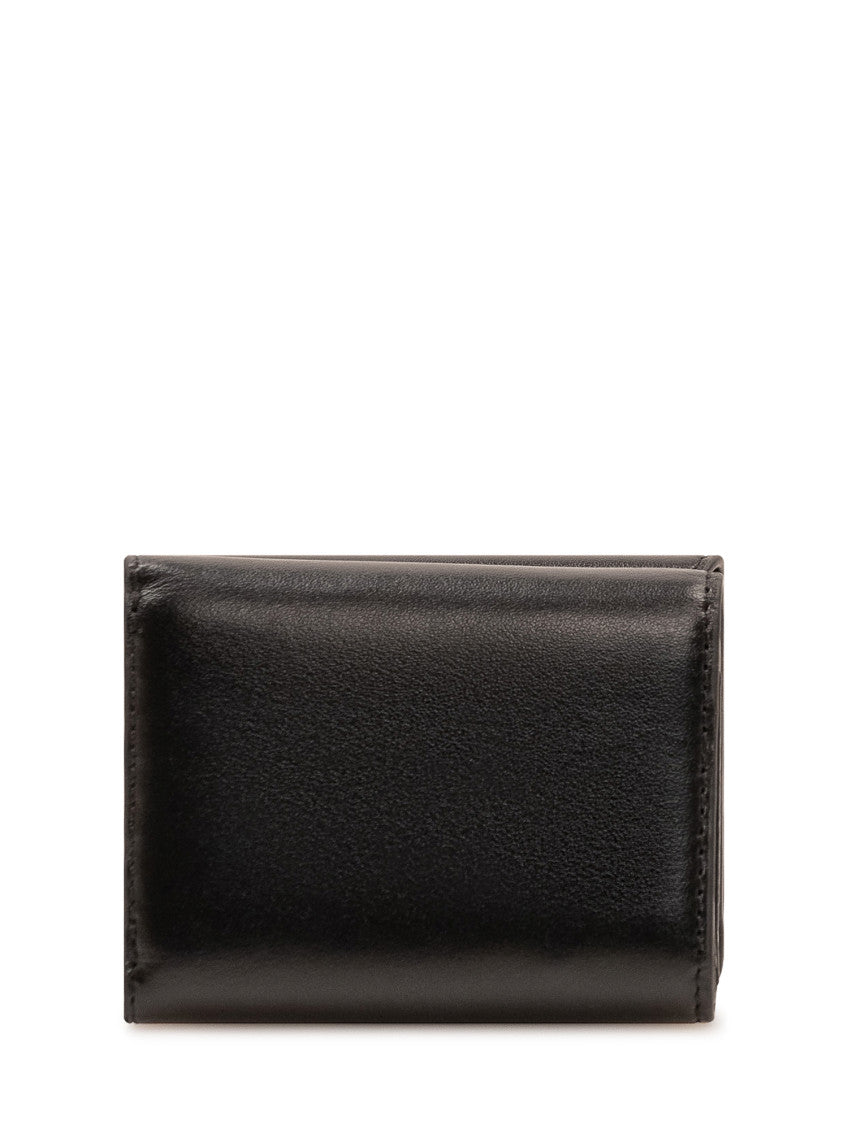 Black Solid Logo Wallet 3