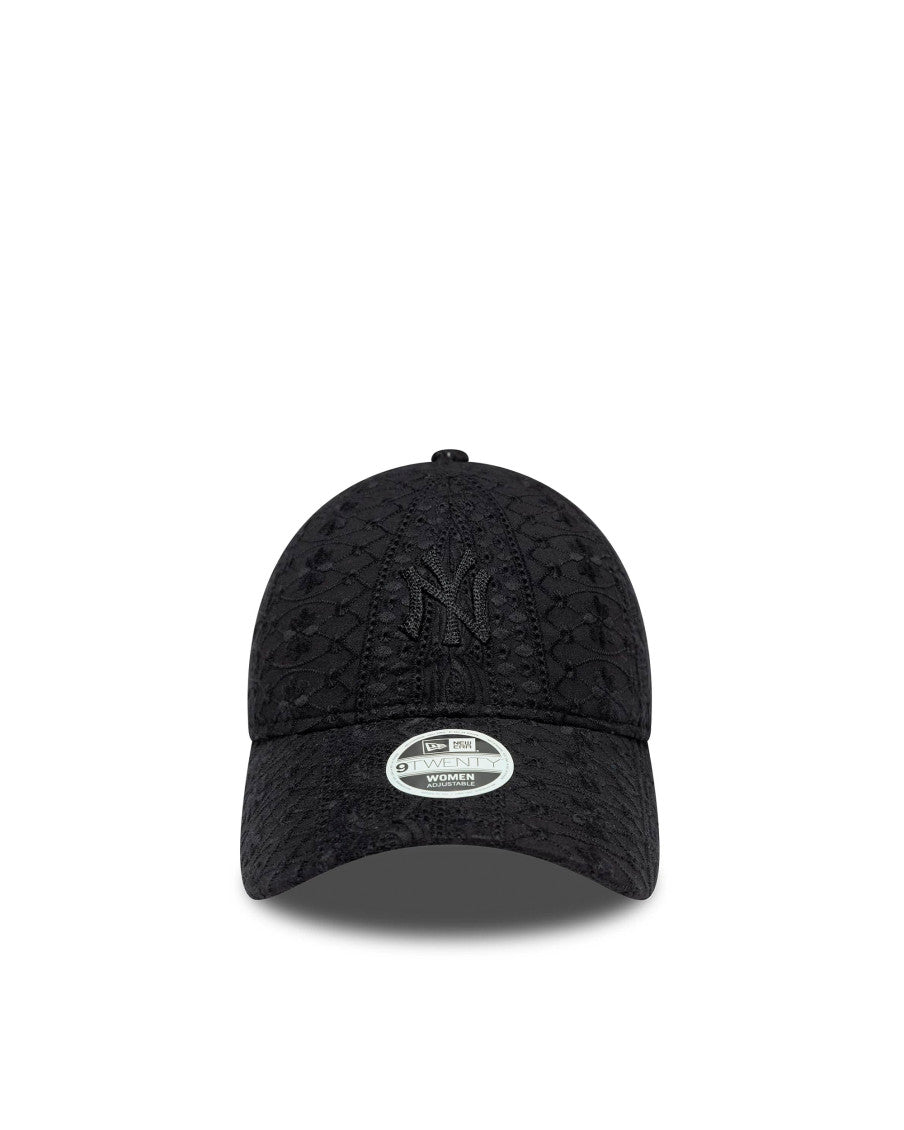 Black Essential Logo Baseball Hat 1