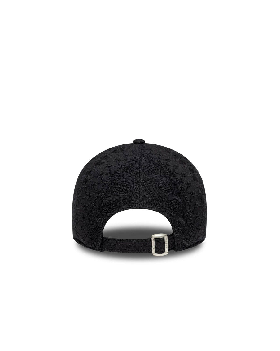 Black Essential Logo Baseball Hat 3