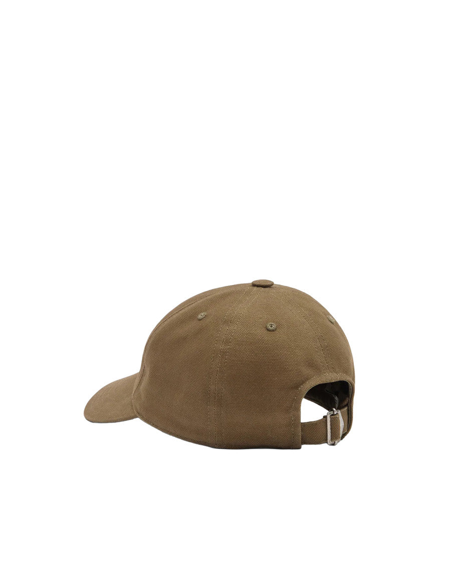 Olive Green Logo Baseball Hat 2