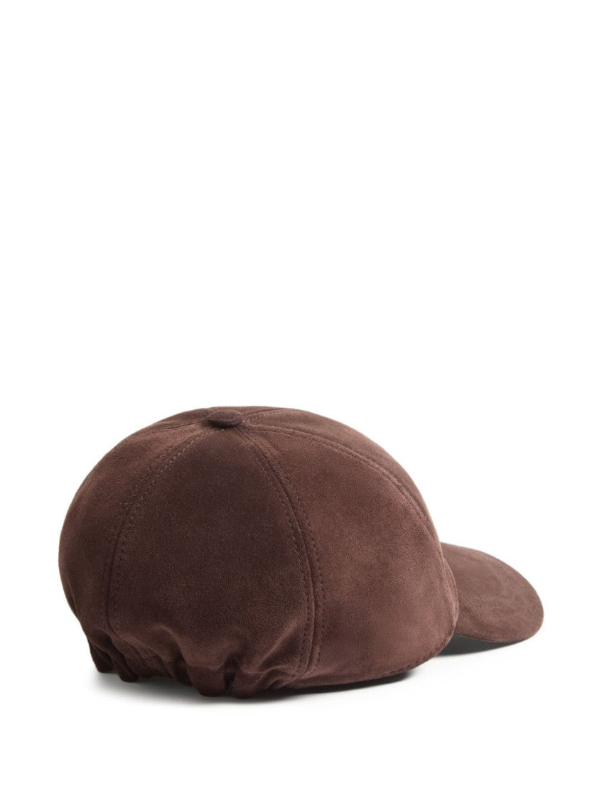 Brown Solid Baseball Hat 3