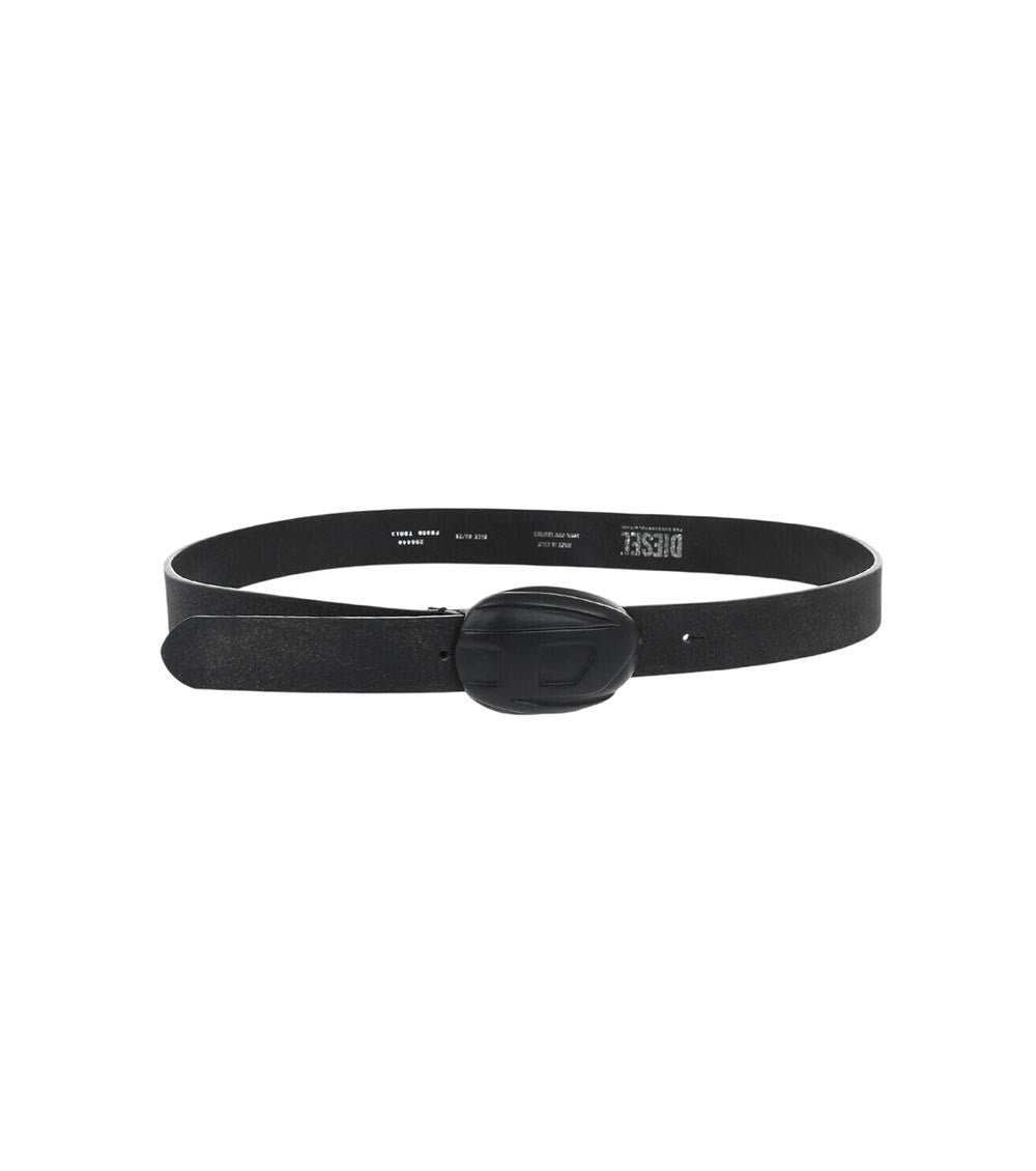 Black Solid  Belt 1