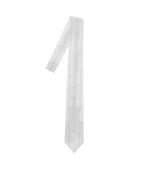 White Striped Tie 1
