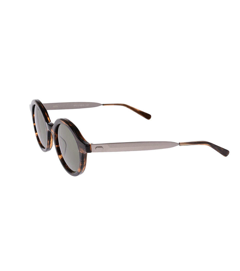 Brown Tortoise Round Sunglasses 2