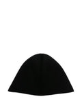 Black Solid Beanie Cap 1