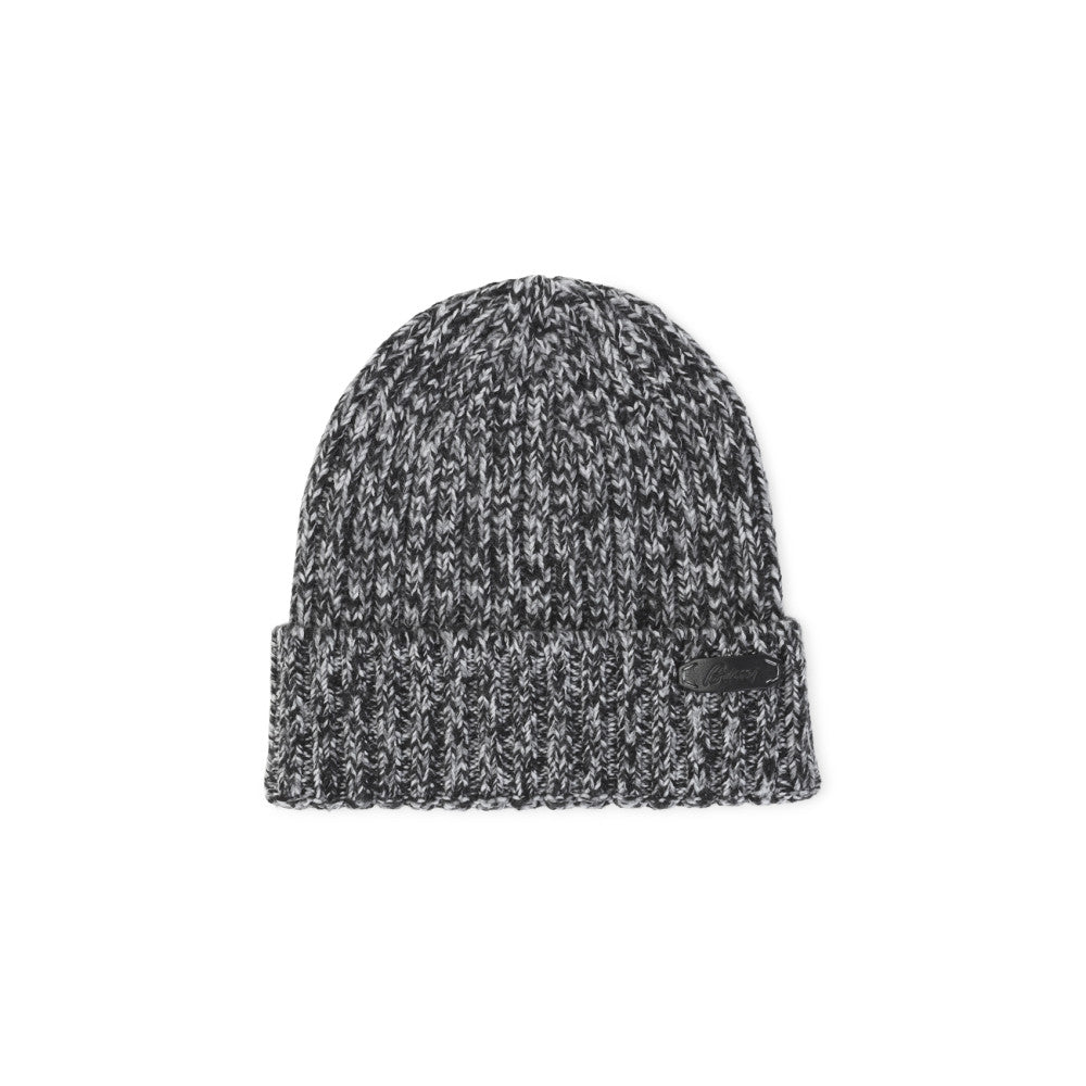 Black Knitted Beanie Cap 1