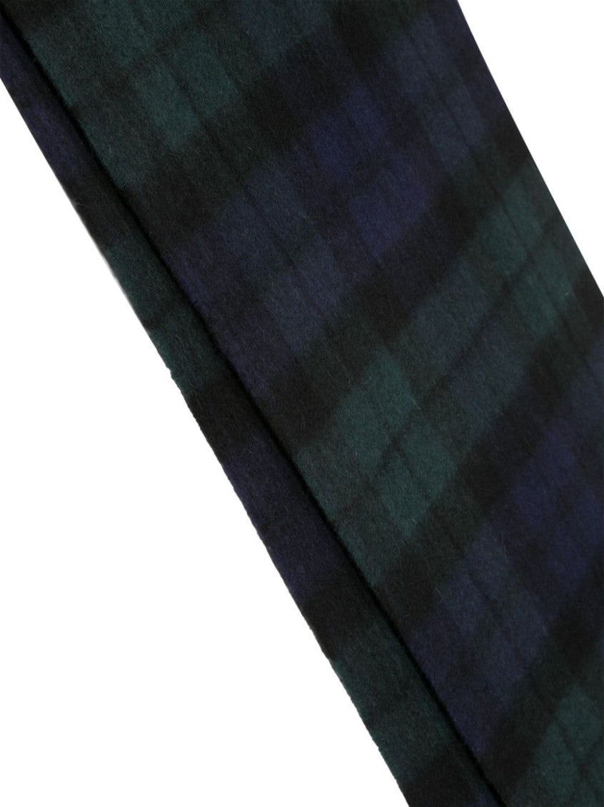 Black New Check tartan scarf 2