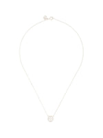 Silver Logo Pendant Necklace 1
