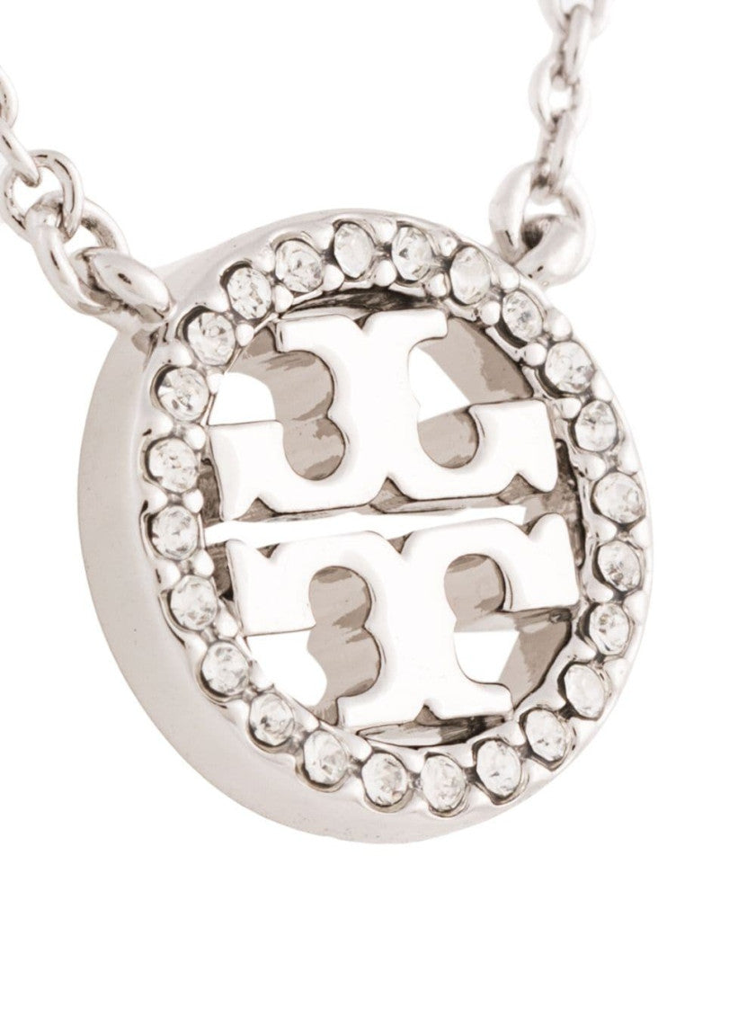 Silver Logo Pendant Necklace 2