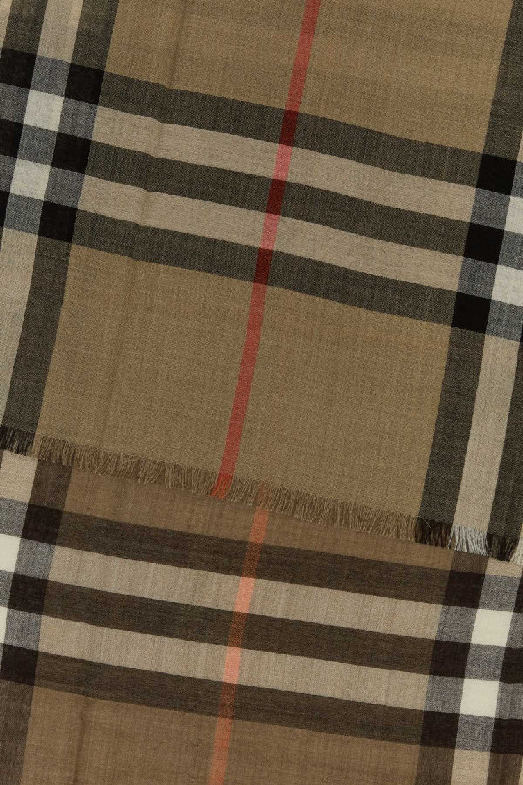 Beige Signature Scarf 2