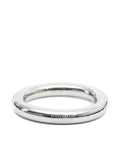Silver Numeric Pattern Bangle Bracelet 1