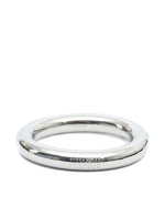 Silver Numeric Pattern Bangle Bracelet 1