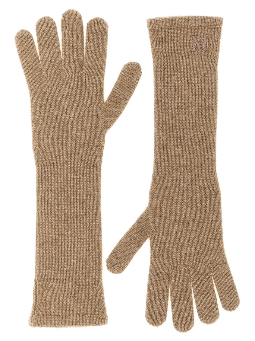 Beige 'Mmjock' gloves 2