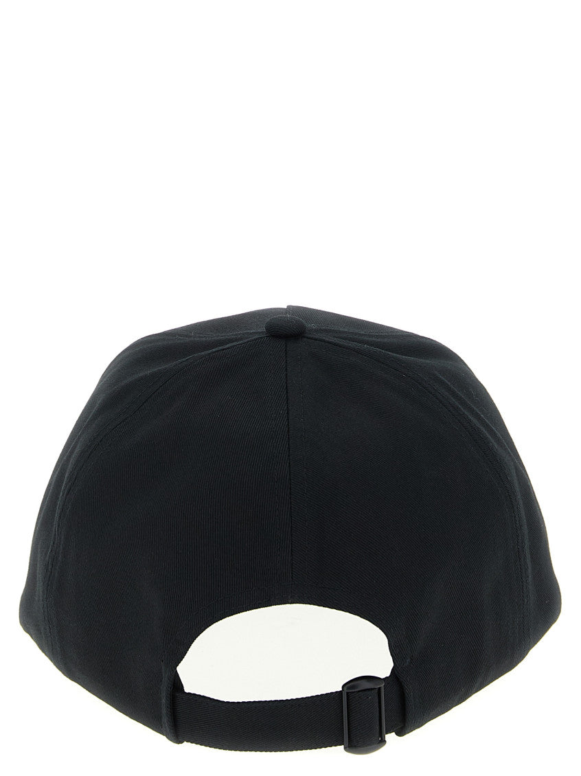 Black Logo Patch Baseball Hat 3