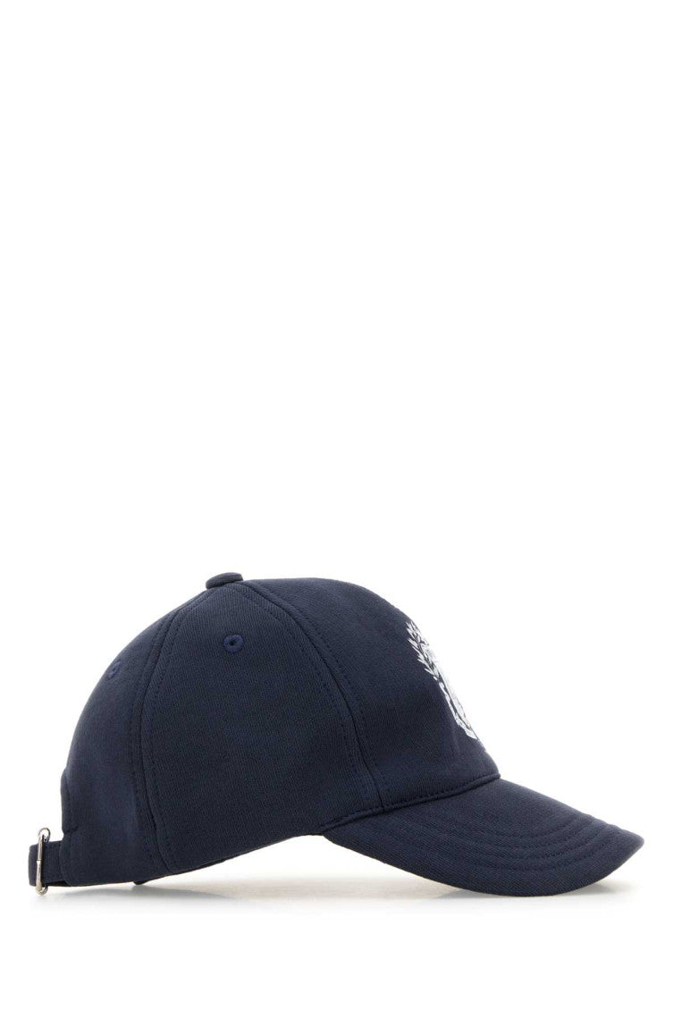 Dark Blue Classic Print Baseball Hat 2