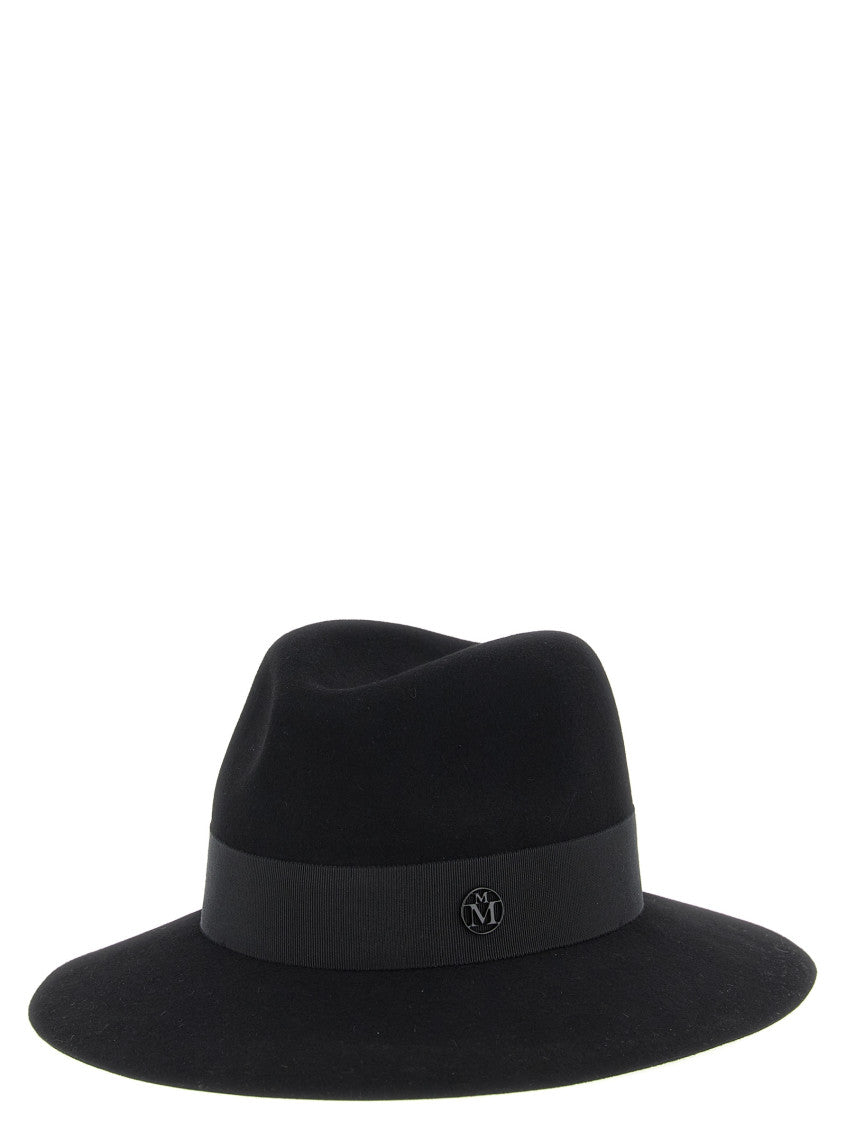 Black Logo Fedora Hat 2