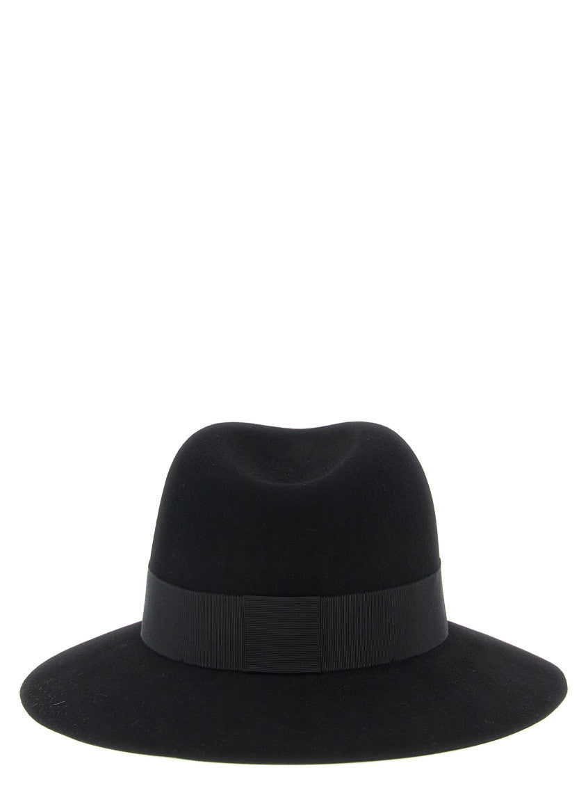 Black Logo Fedora Hat 3
